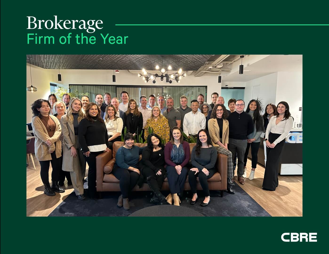 Brokerage Firm of the Year - CBRE